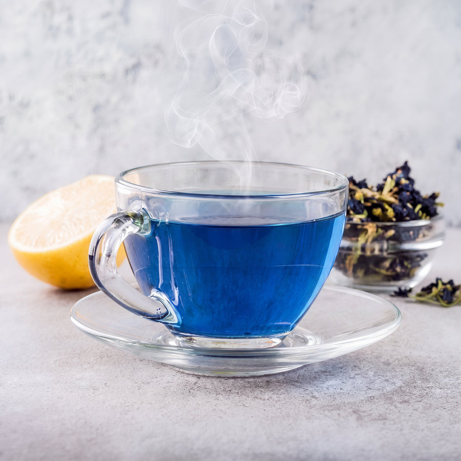 Blue Pea Lemon Tea
