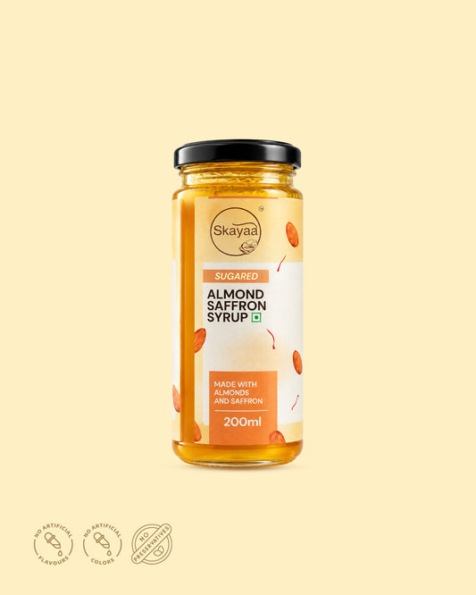 Almond Saffron Syrup - 200ml