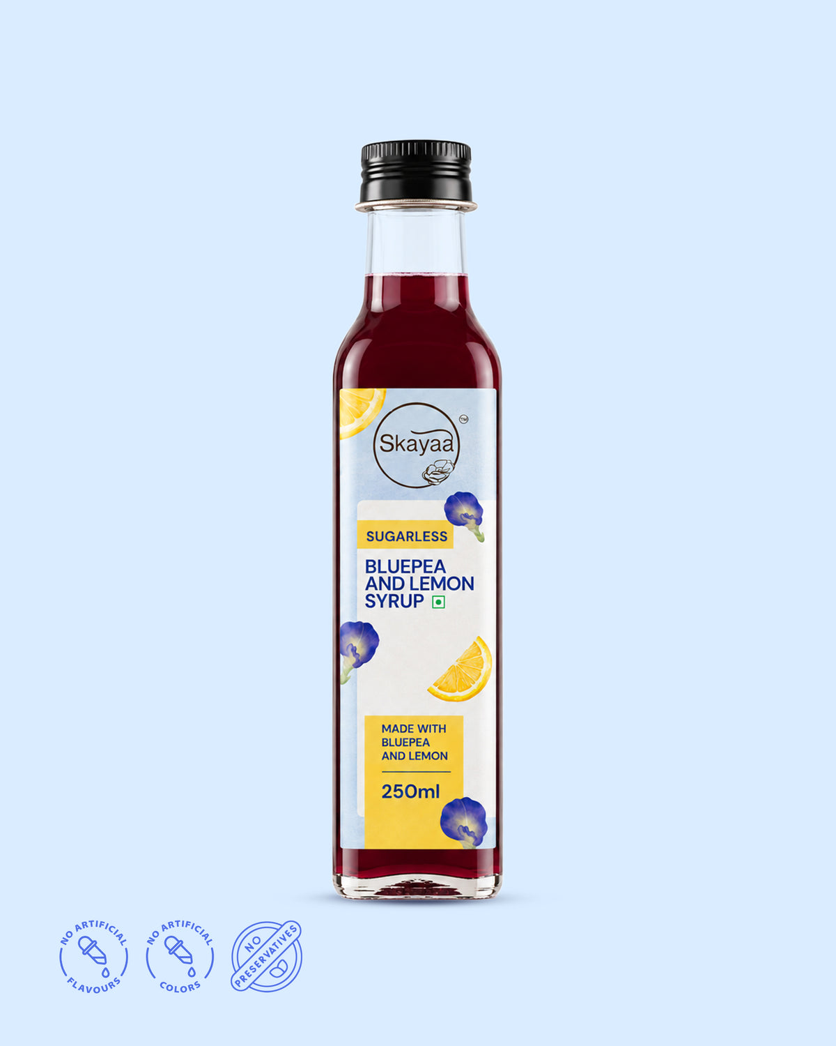 Bluepea Lemon Syrup  – 250ml